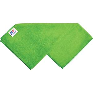 Cleaning Cloth - Microfibre, Green, 16", 16", 250 GSM