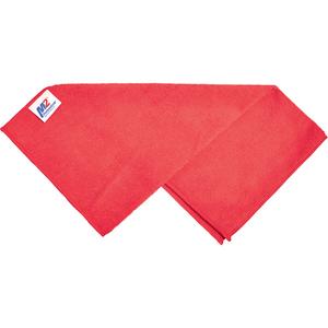 Cleaning Cloth - Microfibre, Red, 16", 16", 250 GSM
