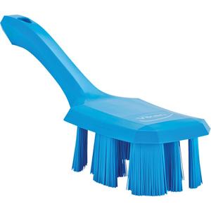Short Handle UST Brush - Scrub/Machine, Blue, 10", Stiff, 2-7/8", 2-3/4", Polypropylene, Polyester