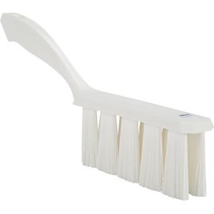 UST Bench Brush - Banister, White, 13", Medium, 1-1/2", 3-9/10", Polypropylene, Polyester