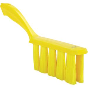 UST Bench Brush - Banister, Yellow, 13", Medium, 1-1/2", 3-9/10", Polypropylene, Polyester