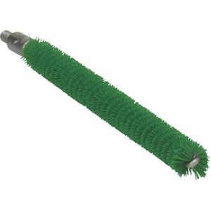 0.5" Brush for Flex Rod - Tube, Green, 7-9/10", Medium, 1/2", Stainless Steel, Polyester, 250°F