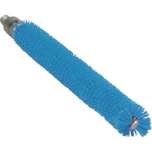 0.5" Brush for Flex Rod - Tube, Blue, 7-9/10", Medium, 0.5", Stainless Steel, Polyester, 250°F