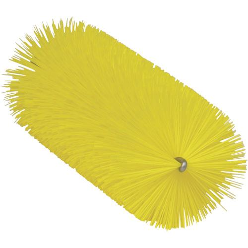 2.4" Brush for Flex Rod - Tube, Yellow, 7-1/10", Medium, 2.4", Stainless Steel, Polyester, 250°F