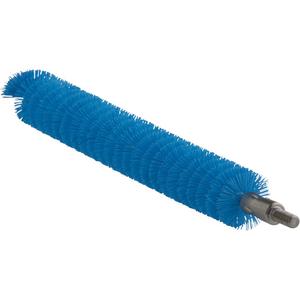0.8" Brush for Flex Rod - Tube, Blue, 8", Medium, 0.8", Stainless Steel, Polyester, 250°F