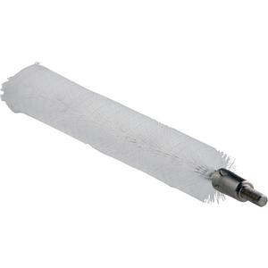 0.8" Brush for Flex Rod - Tube, White, 8", Medium, 0.8", Stainless Steel, Polyester, 250°F