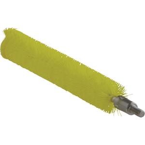 0.8" Brush for Flex Rod - Tube, Yellow, 8", Medium, 0.8", Stainless Steel, Polyester, 250°F