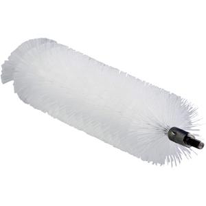 1.6" Brush for Flex Rod - Tube, White, 8", Medium, 1.6", Stainless Steel, Polyester, 250°F