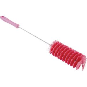 2.4" Valve Brush - Tube, Pink, 20", Medium, 2.4", Stainless Steel, Polyester, Polypropylene