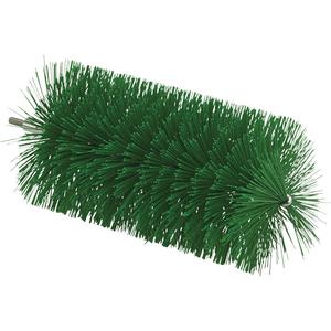 3.5" Brush for Flex Rod - Tube/Pipe, Green, 7-7/10", Medium, 3-1/2", Stainless Steel, Polyester, 250°F
