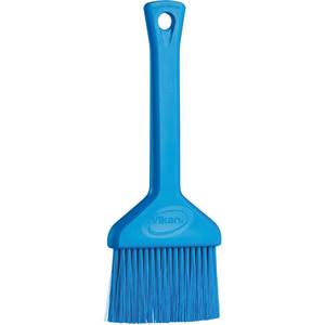 3" Pastry Brush - Detail, Blue, 7-3/4", Soft, 3", 1/2", Polypropylene, Polyester