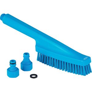 Waterfed Hand Brush - Scrub, Blue, 13", Stiff, 2", 3", Polypropylene, Polyester