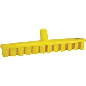 Waterfed UST Brush - Deck, Yellow, 16", Stiff, 2", 4", Polypropylene, Polyester