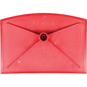 Food Hoe Head - 8", 11-1/4", Red, 2", Nylon, Euro