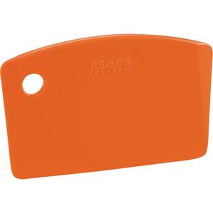 Mini Bench Scraper - 5-1/4", 3-3/8", Orange, 0.3", Polypropylene