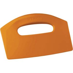 Bench Scraper - 8", 5", Orange, 1", Polypropylene