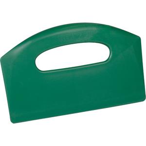 Metal Detectable Bench Scraper - 8-1/2", 5-1/4", Green, 1", Polypropylene & Semi-Ferrous Additive
