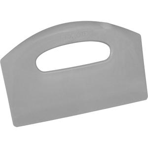 Metal Detectable Bench Scraper - 8-1/2", 5-1/4", Grey, 1", Polypropylene & Semi-Ferrous Additive