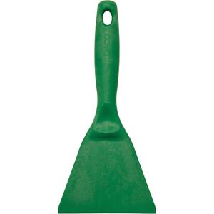 High Temperature Large Hand Scraper - 4-1/4", 9-3/8", Green, 7/8", Nylon & Glass Fiber, 410°F