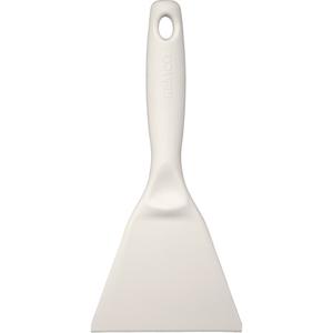 High Temperature Large Hand Scraper - 4-1/4", 9-3/8", White, 7/8", Nylon & Glass Fiber, 410°F