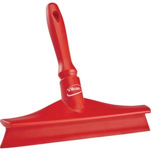 Ultra Hygiene Bench Squeegee - Red, 10", 3-1/2", 3-2/5", Polypropylene, Rubber
