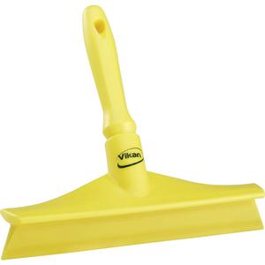 Ultra Hygiene Bench Squeegee - Yellow, 10", 3-1/2", 3-2/5", Polypropylene, Rubber