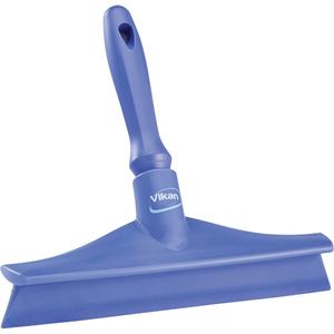 Ultra Hygiene Bench Squeegee - Purple, 10", 3-1/2", 3-2/5", Polypropylene, Rubber