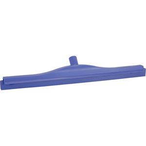 Double Blade Ultra Hygiene Squeegee - Purple, 24", 3-3/4", 4-3/8", Polypropylene, Rubber