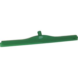 Double Blade Ultra Hygiene Squeegee - Green, 28", 3-1/4", 4-3/8", Polypropylene, Rubber