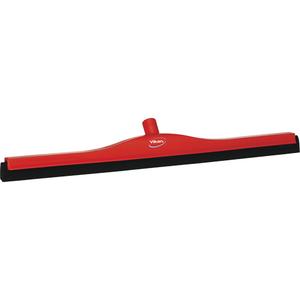Fixed Head Foam Blade Squeegee - Red, 28", 3-1/2", 3-3/4", Polypropylene, Foam Rubber