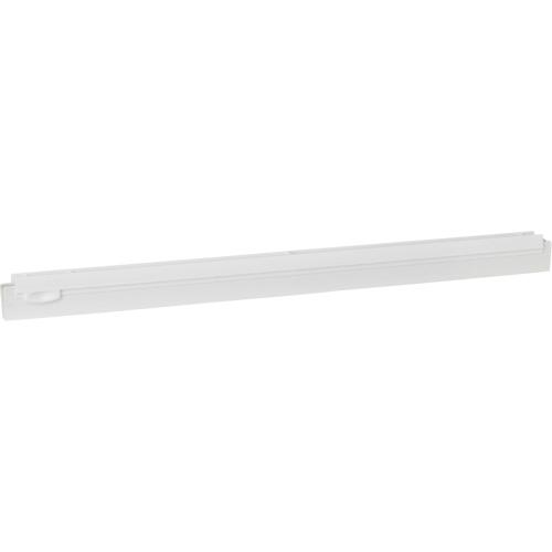24" Double Ultra Hygiene Squeegee Refill Cartridge - Blade, White, 24", Polypropylene, Rubber