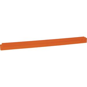 24" Double Ultra Hygiene Squeegee Refill Cartridge - Blade, Orange, 24", Polypropylene, Rubber