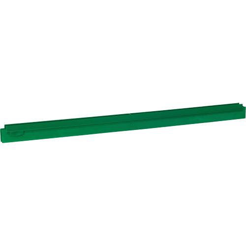 28" Double Ultra Hygiene Squeegee Refill Cartridge - Blade, Green, 28", Polypropylene, Rubber