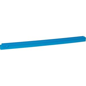 28" Double Ultra Hygiene Squeegee Refill Cartridge - Blade, Blue, 28", Polypropylene, Rubber