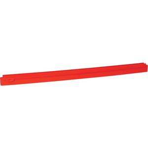 28" Double Ultra Hygiene Squeegee Refill Cartridge - Blade, Red, 28", Polypropylene, Rubber