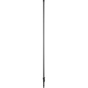 Handle - Telescopic, Fibreglass/Polypropylene, 74" - 237", 1-1/4", Euro Threaded, Broom/Scraper/Squeegee, Grey, 212°F