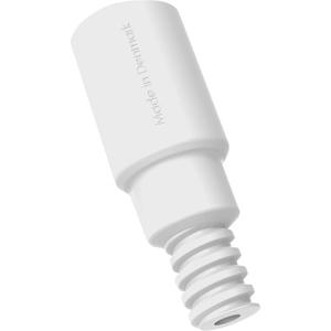 Handle Adapter - White, Polypropylene