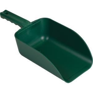 Metal Detectable Hand Scoop - Plastic, Green, 82 oz., 250°F