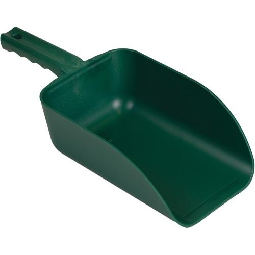 Metal Detectable Hand Scoop - Plastic, Green, 82 oz., 250°F