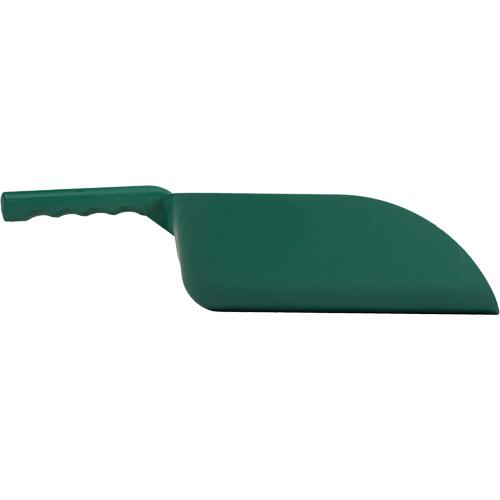 Metal Detectable Hand Scoop - Plastic, Green, 82 oz., 250°F - Image 2