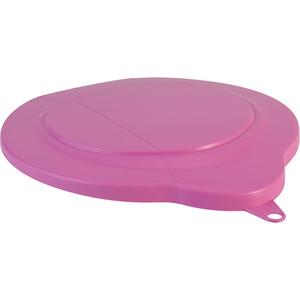 1.5 Gallon Pail Lid - Pink, Polypropylene, 250°F