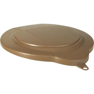 1.5 Gallon Pail Lid - Brown, Polypropylene, 250°F