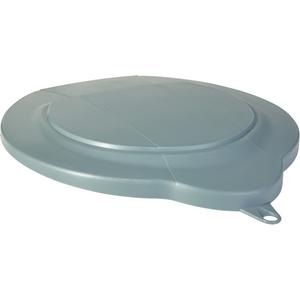 1.5 Gallon Pail Lid - Grey, Polypropylene, 250°F