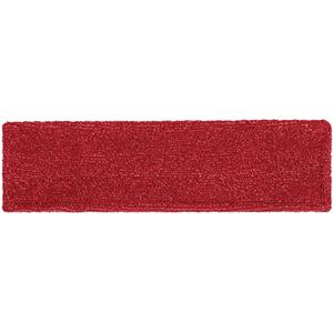 Adaptable Flat Mop Pad - Finishing, 19-1/2", 5-1/2", Microfibre, Red