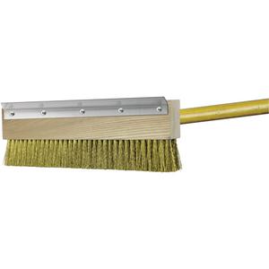 Commercial Pizza and Oven Brush - 40", Brass, 11"