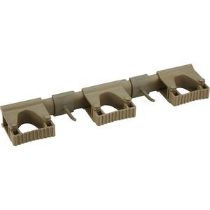 Hygienic Hi-Flex Wall Bracket System - Brown, 1.1" - 1.3" Diameter, 6.61 lbs., 16.54"