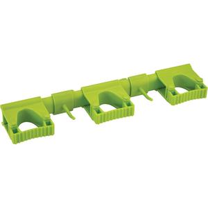 Hygienic Hi-Flex Wall Bracket System - Lime, 1.1" - 1.3" Diameter, 6.61 lbs., 16.54"