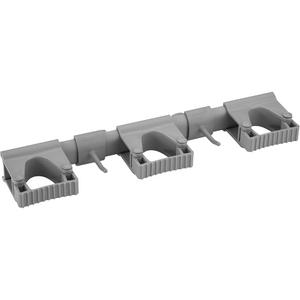 Hygienic Hi-Flex Wall Bracket System - Grey, 1.1" - 1.3" Diameter, 6.61 lbs., 16.54"