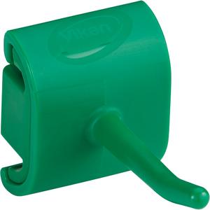 Single Hook Module for Hygienic Wall Bracket - Green, 6.61 lbs., 250°F, Polypropylene, Polyamide