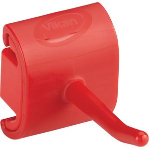 Single Hook Module for Hygienic Wall Bracket - Red, 6.61 lbs., 250°F, Polypropylene, Polyamide
